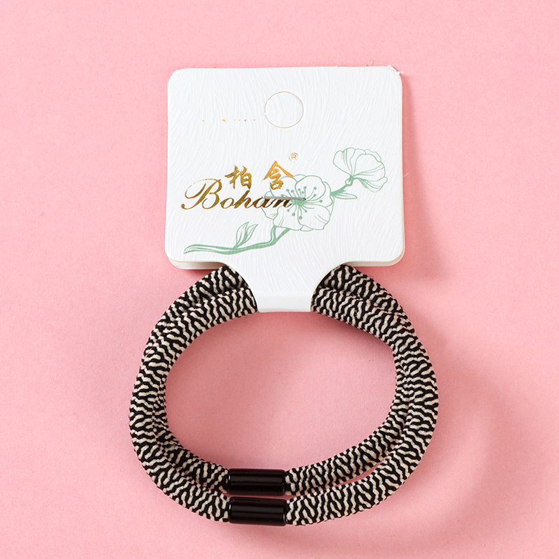 Two Simple Brown Striped Nylon Rubber Bands 4012201763