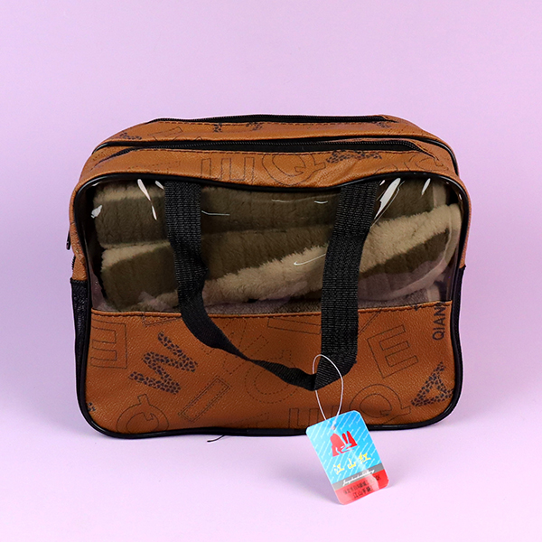 Letter Print Dry Wet Separation Bath Bag