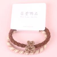 卡通钻咖系圆辫子组合皮筋 4