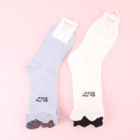 禾屿一体机女花边堆堆袜 3