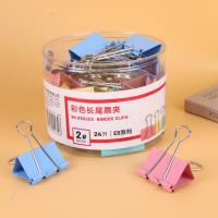 得力8552长尾夹24只 3