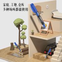 得力6824双头记号笔蓝 3