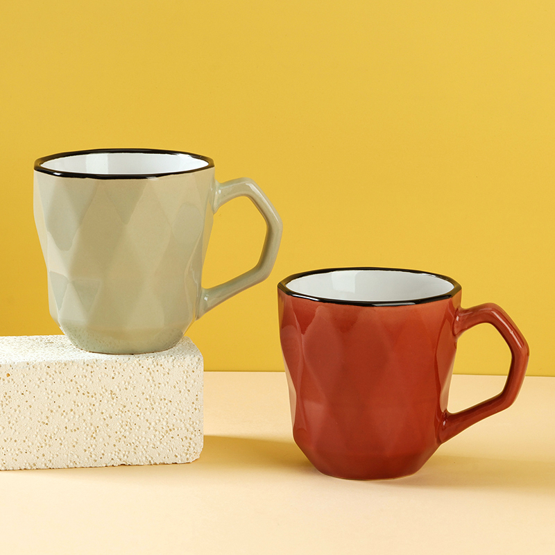 Colored Glaze Ceramic Cup 1200200172