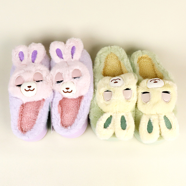 888-1 Cartoon Rabbit EVA Cotton Slippers
