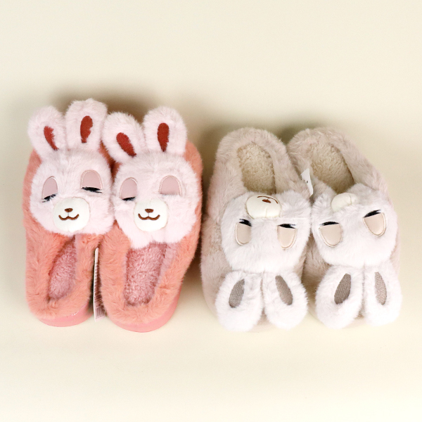 888-1 Cartoon Rabbit EVA Cotton Slippers