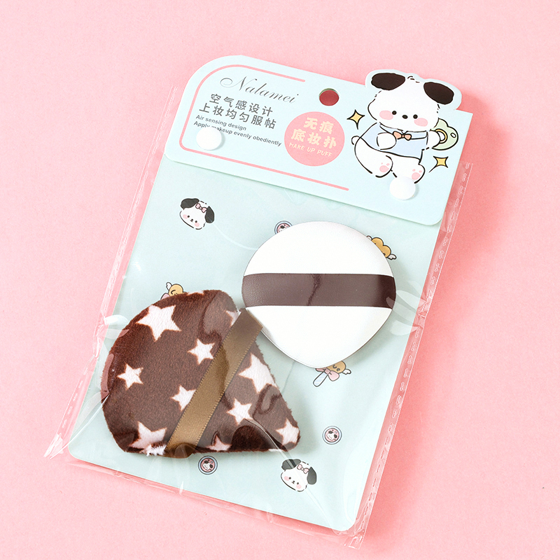 Velvet and Cushion Makeup Sponge Set