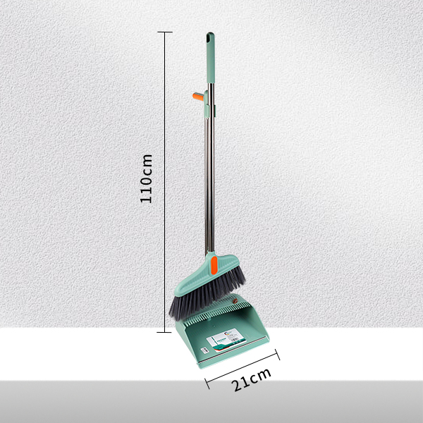 High Capacity Broom and Dustpan Set