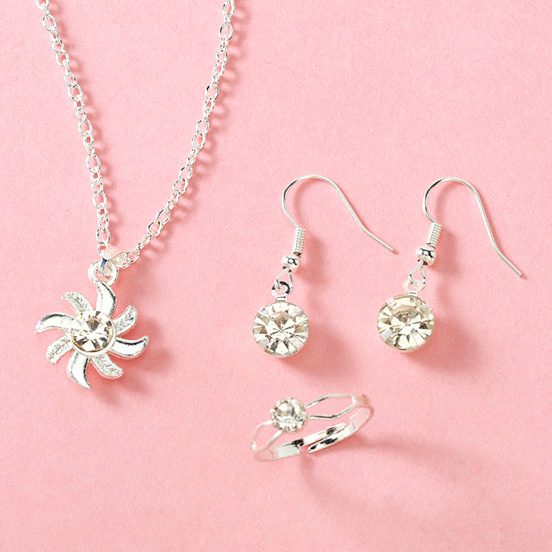 Earring Ring Necklace Set