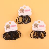 MSL黑色订卡小圈皮筋 2