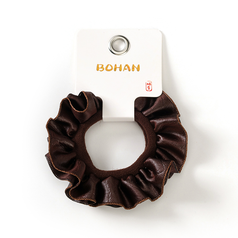 Boxed French Satin Lace Rubber Bands Fabric Hair Tie 4012101384