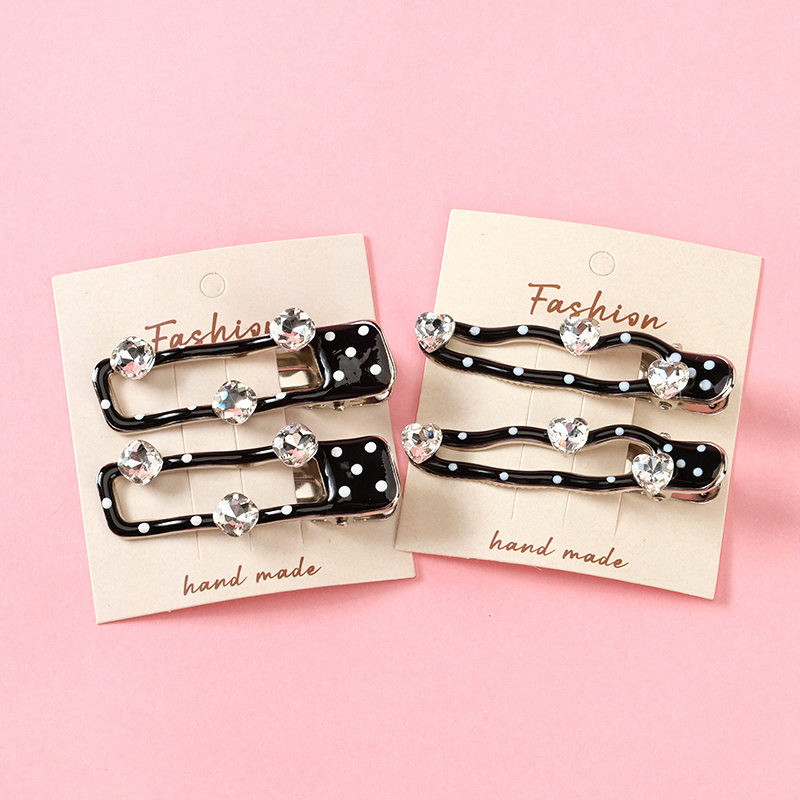 Rhinestone Duckbill Hair Clip 4010402297