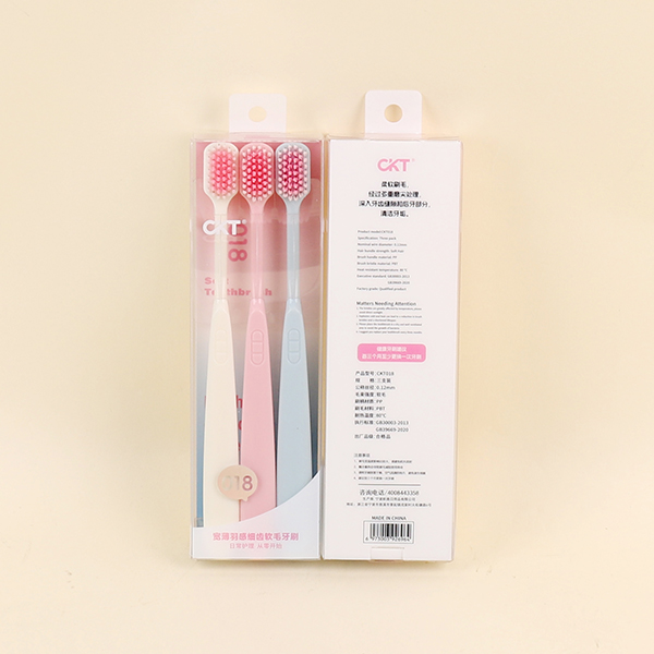 Feathery Fine Soft Toothbrush 3 Pack