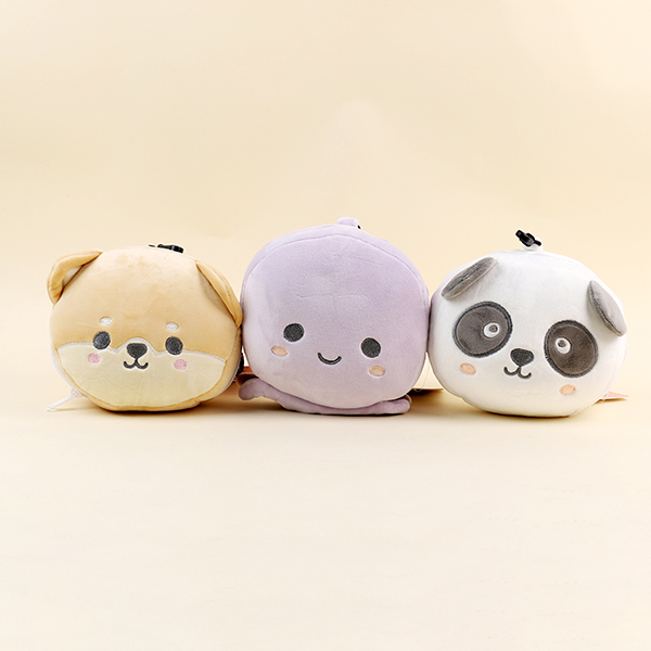 KLW-1 Animal Pillow with Eye Mask Mixed Patterns