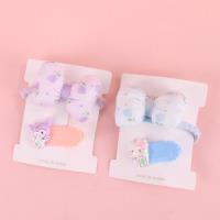 RX印玫瑰棉领结+压夹组合 3