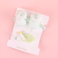 RX印玫瑰棉领结+压夹组合 4