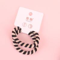 JY88015黑毛线编织混款皮筋 4