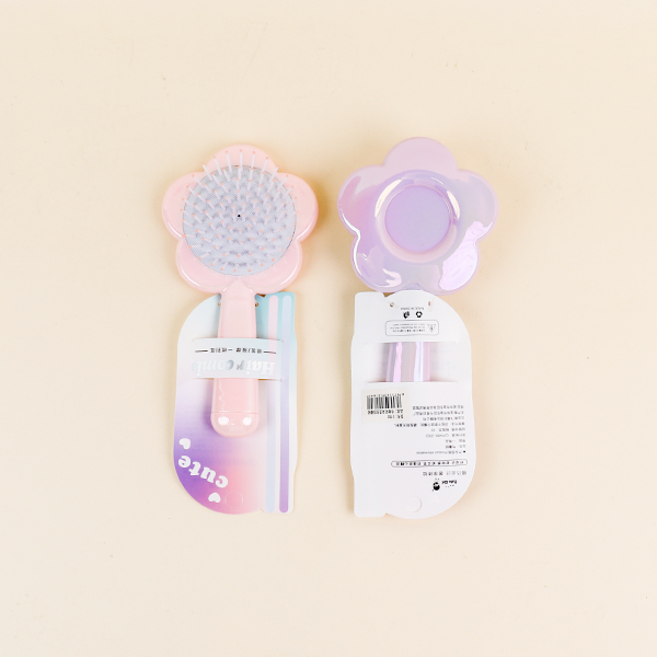 5185 Plated Flower Fashion Massage Comb ABS 102080061