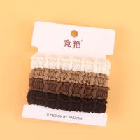 JY20入四根格纹咖毛巾圈 3