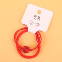 JY30入两根红色红钻球皮筋 3