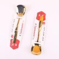 PLH-J3170镀金中号方碗勺 2