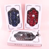 YL盒装绕圈梅花钻蝴蝶结发网扣夹（颜色随机） 4