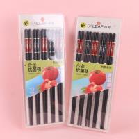 小叶1692经典鱼纹合金筷 2
