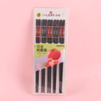 小叶1692经典鱼纹合金筷 3