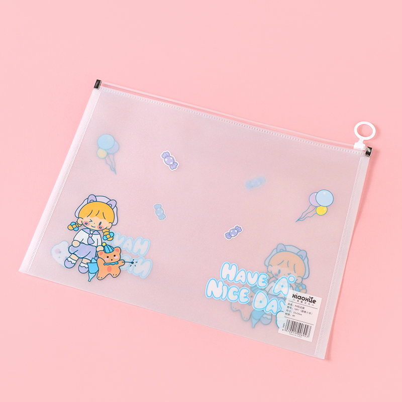 Glitter Zipper File Bag XX-19 Series 3121100017