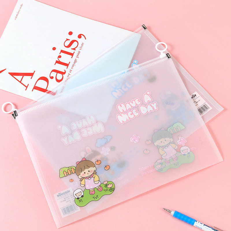 Glitter Zipper File Bag XX-19 Series 3121100017