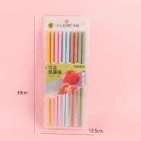 小叶1693六棱悬浮合金筷 2