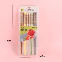 小叶1685格温五彩合金筷 2