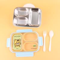 小叶6959不锈钢防串味分格饭盒 3