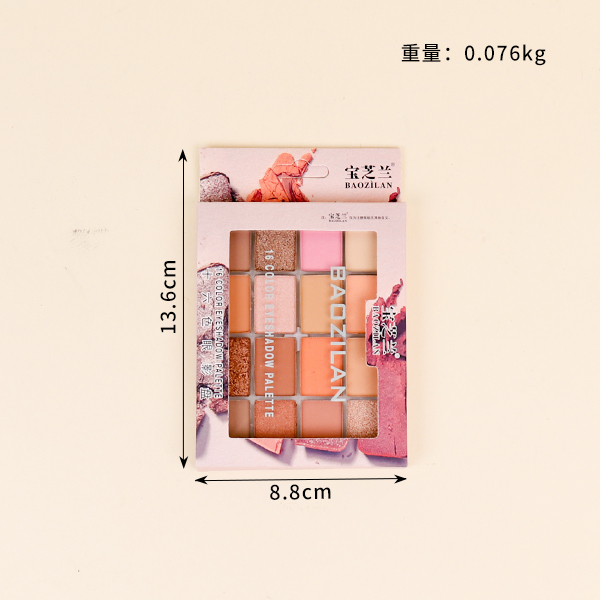 Sixteen Color Eyeshadow Palette BZL-842 102180001