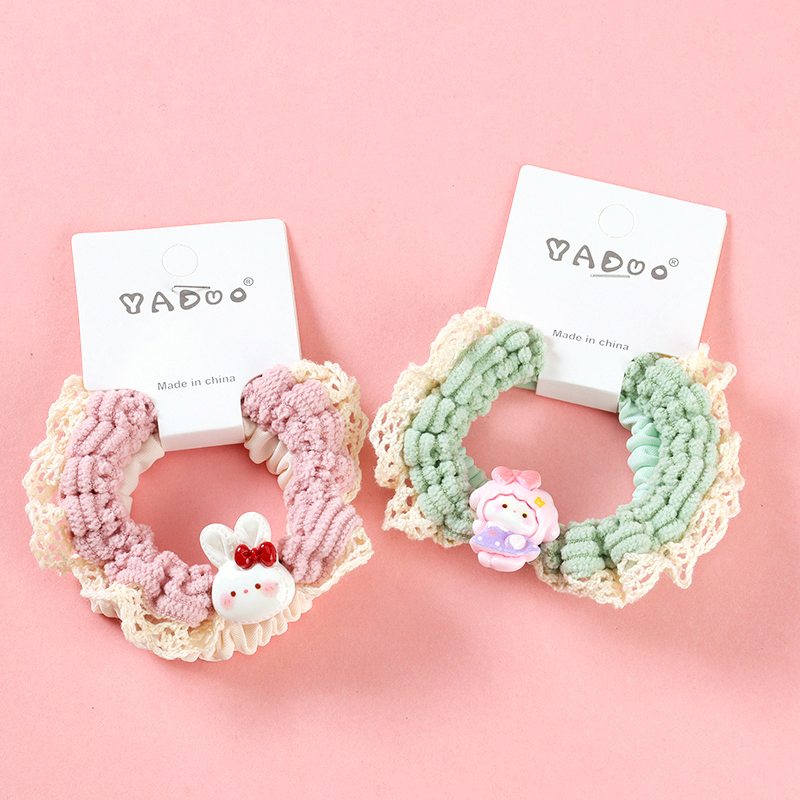 Synthetic Fiber Fabric Hair Tie 4012101475