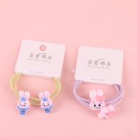 RX彩色兔子警官2根皮筋 3