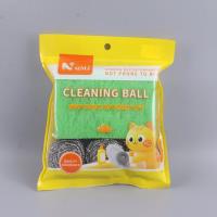 四片彩色百洁布+三球（2609） 3
