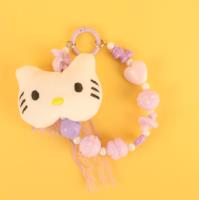 TL毛绒KT猫飘带手机链 2