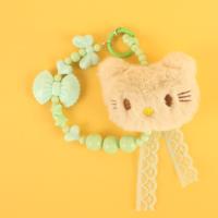 TL毛绒KT猫飘带手机链 3