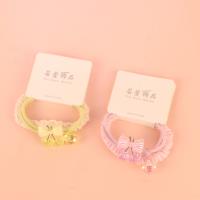 RX彩色水晶亮粉樱桃肠圈+皮筋 2
