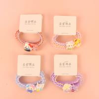 RX彩色三丽鸥编织花边皮筋 2