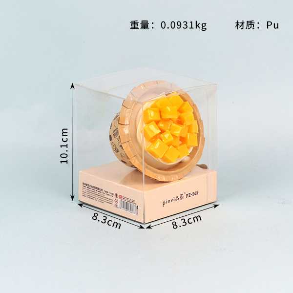 Fruit Cake Squeeze Food Play Stress Toy PU
