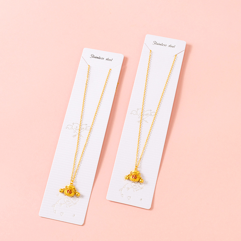 Fortune Money Bag Necklace