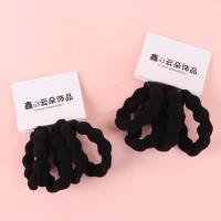 AH吊卡4根黑豆豆毛巾圈 2