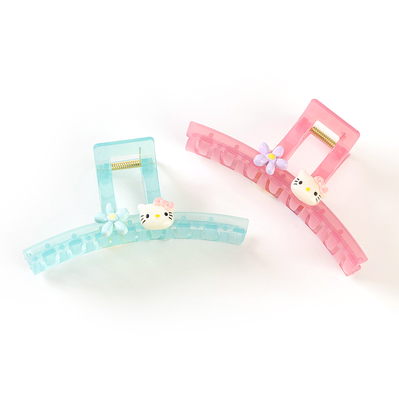 13 cm Cartoon Jelly Color Large Hair Claw Clip