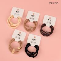 Boxed Three Matte Accessories Twill Nylon Hair Tie 4012202180