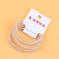 JY咖系豆豆6根皮筋 4