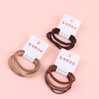 JY咖系编织螺纹3条组合皮筋 2