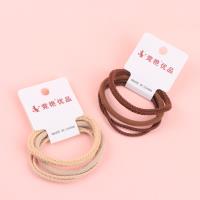 JY咖系编织螺纹3条组合皮筋 3