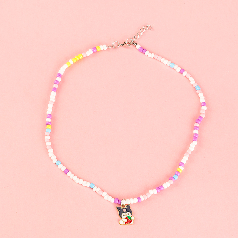 Enamel Sanrio Pendant Necklace