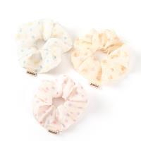 Fresh Printed Label Polyester Hair Scrunchie 4012101655